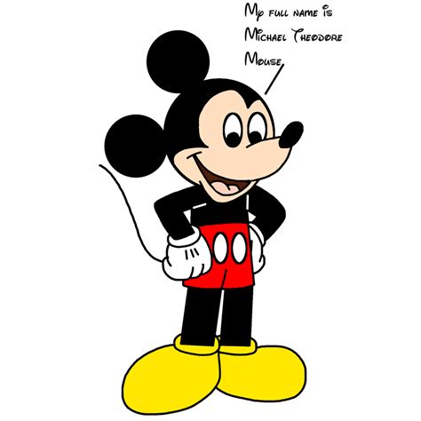 mickey mouse full name.